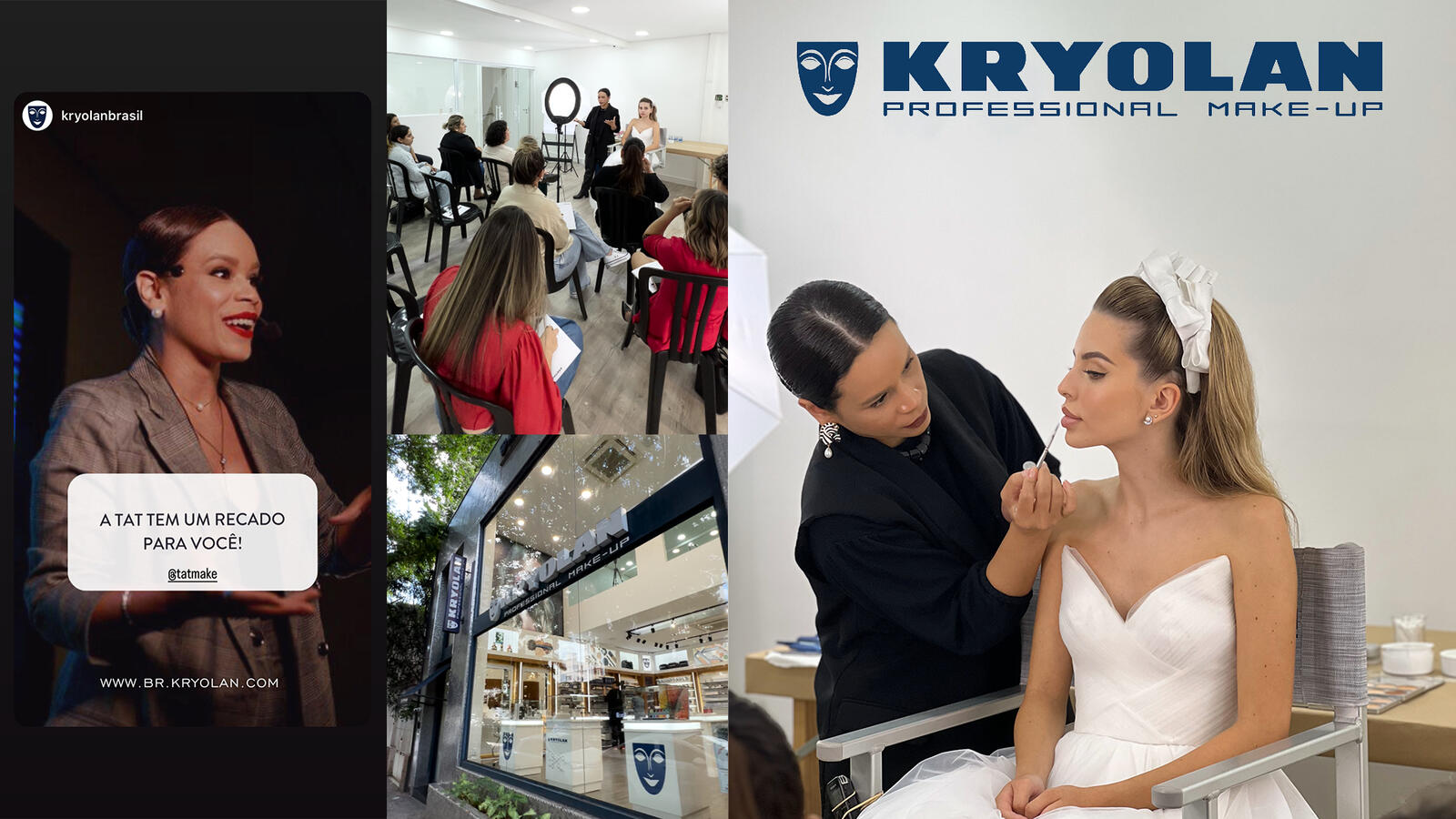 Curso Kryolan Tatmake Noivas Curso Kryolan Tatmake Noivas