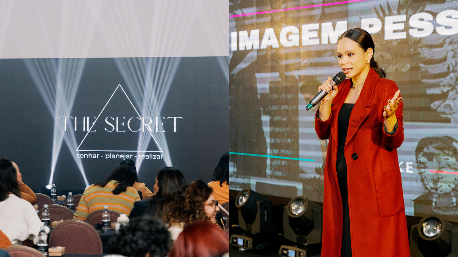 Tatmake Noivas Palestra no evento The Secret para assessoras de todo Brasil