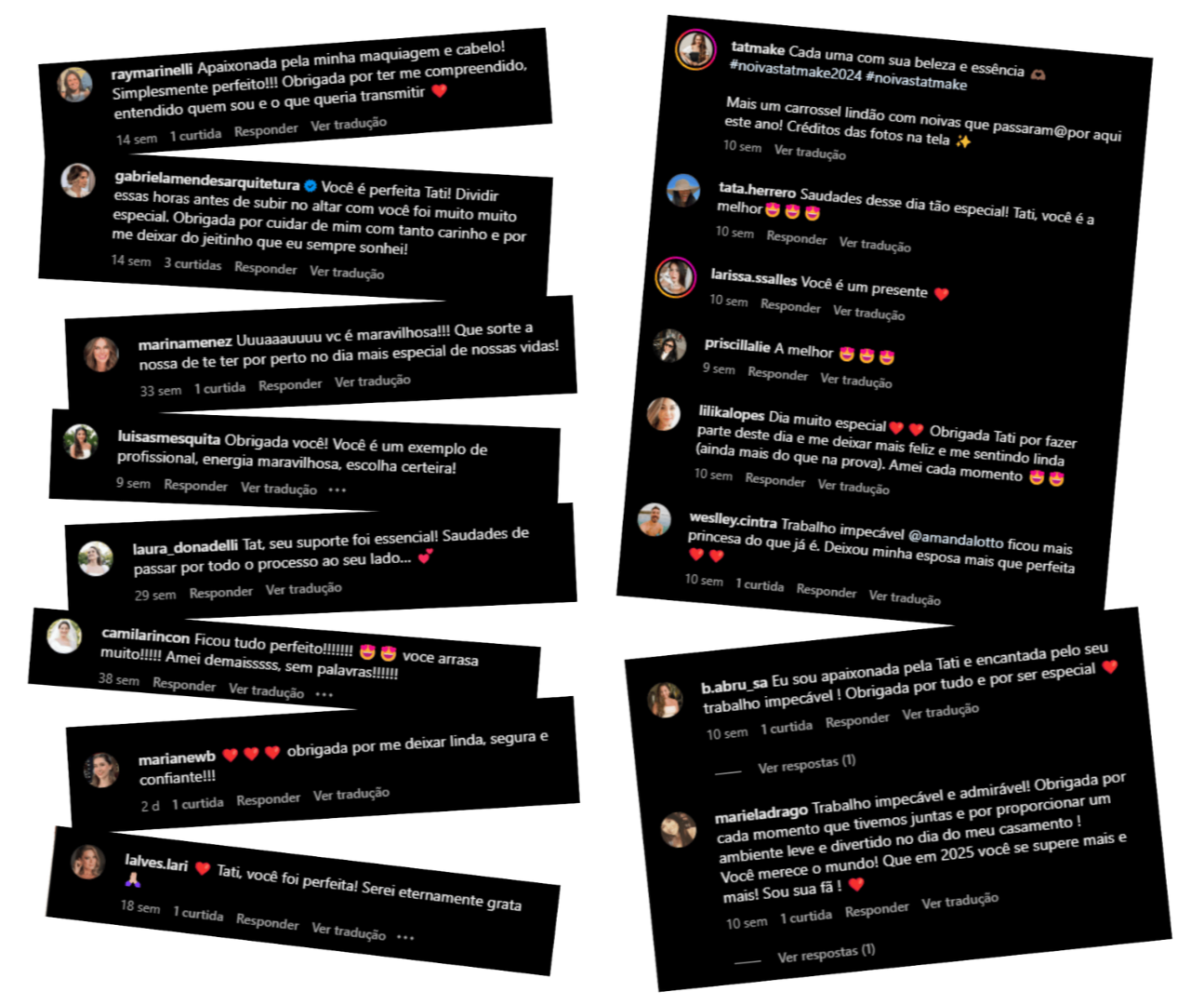 Tatmake beleza para noivas the collection Casa Petra